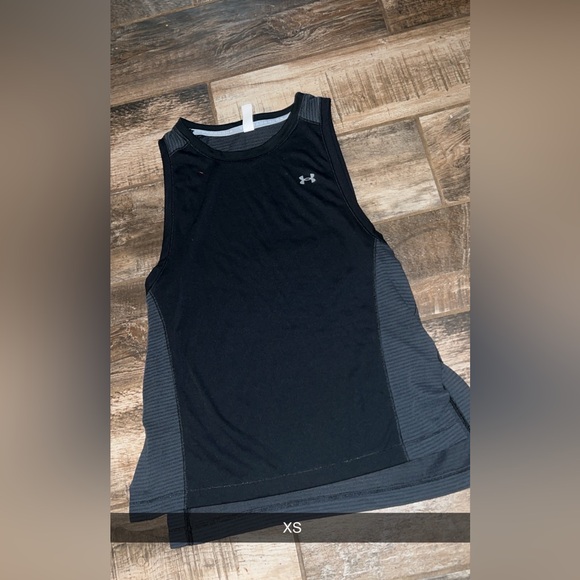 Under Armour Black and Gray Athletic Tank - Picture 1 of 1